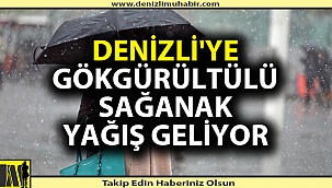 Meteoroloji Denizli için saat verdi