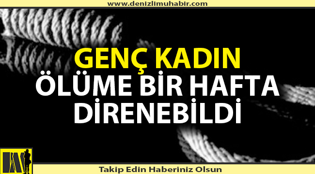 Serinhisar'da intihar
