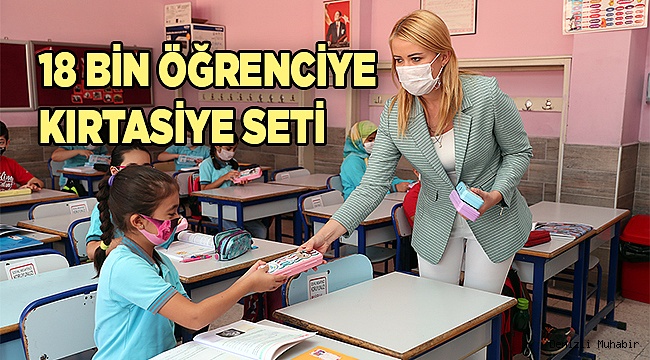 18 BİN İLKOKUL ÖĞRENCİSİNE HEDİYE