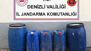 410 litre kaçak alkol piyasaya sürülmeden yakalandı