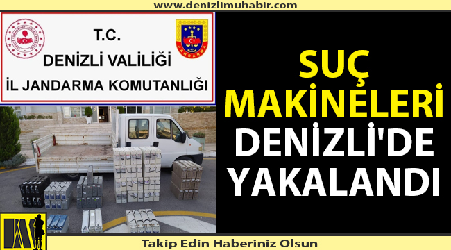 5 ilde çaldılar Denizli'de yakalandılar