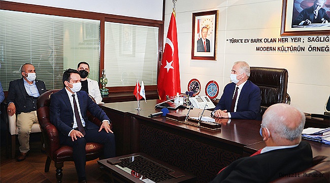AK Parti Merkezefendi Teşkilatı’ndan Başkan Zolan’a ziyaret