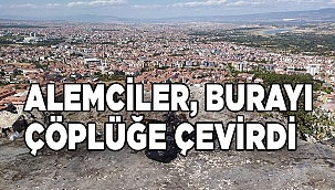 Alemciler tabela ve beton bariyerleri dinlemedi