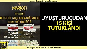 Denizli'de dev uyuşturucu operasyonu