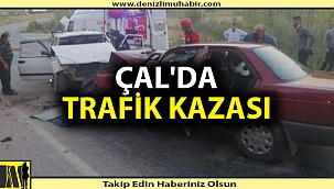 Denizli'de feci kaza; 1 ölü 3 yaralı