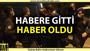 Denizli'de gazeteci gözaltına alındı