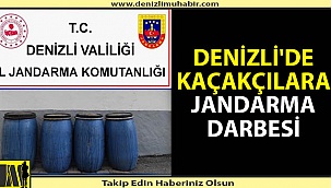 Denizli'de kaçakçılara jandarma darbesi