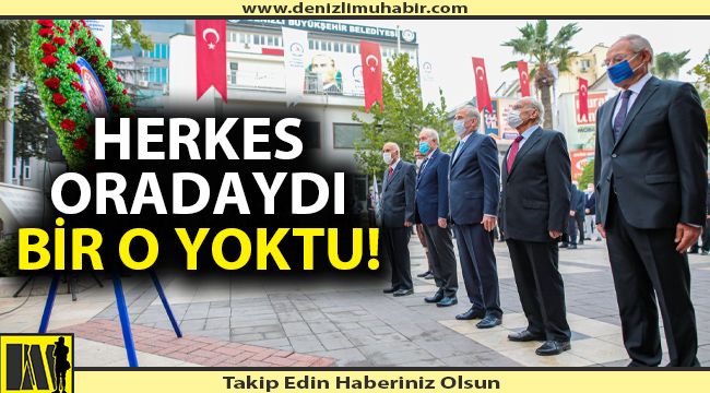 Denizli'de o detay dikkatlerden kaçmadı