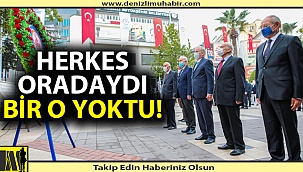 Denizli'de o detay dikkatlerden kaçmadı