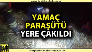 Denizli'de paraşüt kazası