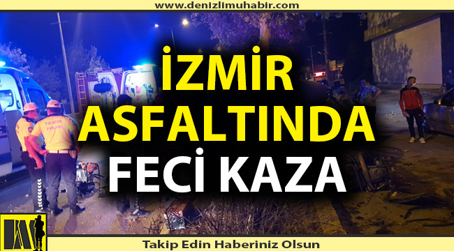 Denizli'de trafik kazası; 2 yaralı