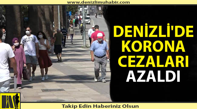 Denizli'de vatandaşlar korona tedbirlerine uymaya başladı