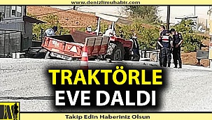 Denizli'de yaşlı adam komaya girip eve daldı