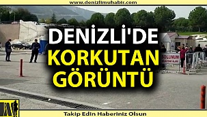 Denizli'deki test kuyruğu korkuttu