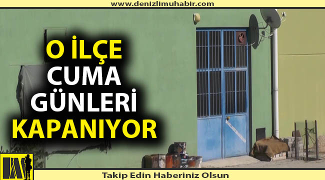 Denizli'nin o ilçesinde geleneksel tatil