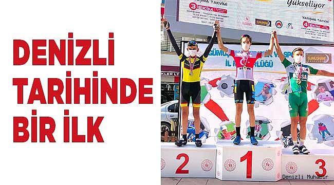 DENİZLİLİ BİSİKLETÇİLER TÜRKİYE ŞAMPİYONU