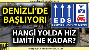 Denizlililer dikkat!