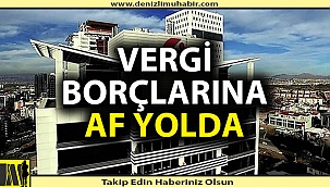 KYK borçları da dahil pek çok alanda vergi affı geliyor