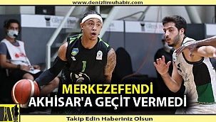 Merkezefendi, Akhisar'a geçit vermedi