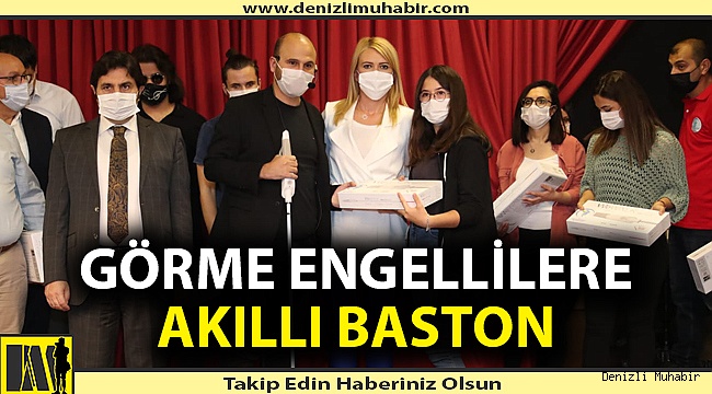 Merkezefendi Belediyesi’nden Görme Engellilere Akıllı Baston