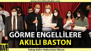 Merkezefendi Belediyesi’nden Görme Engellilere Akıllı Baston