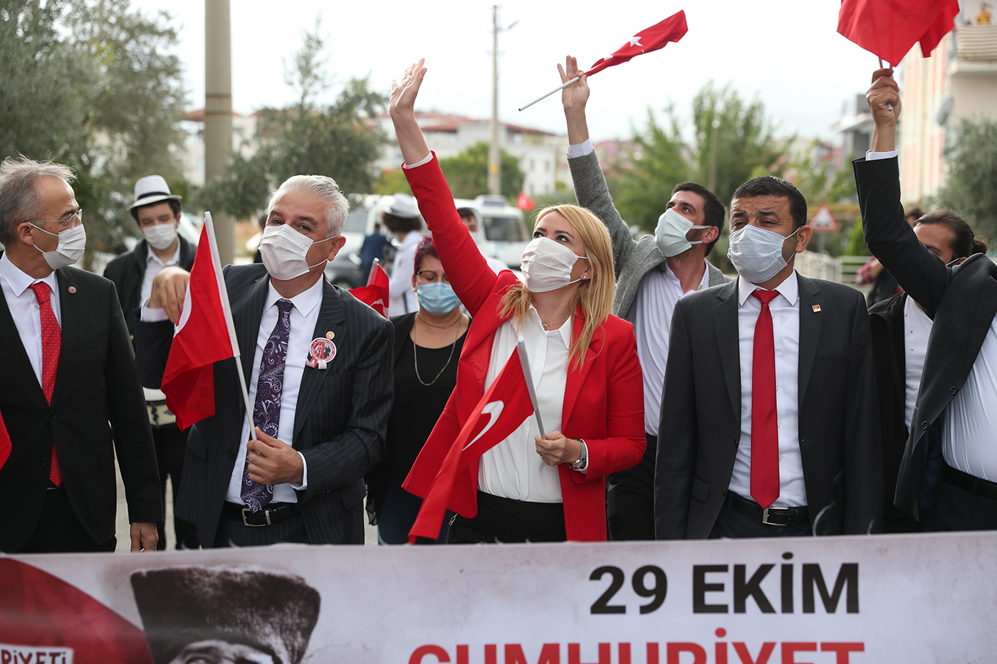 Merkezefendi'de Cumhuriyet coşkusu