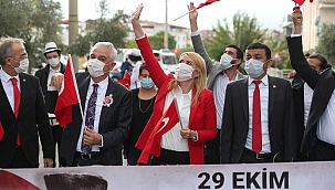 Merkezefendi'de Cumhuriyet coşkusu