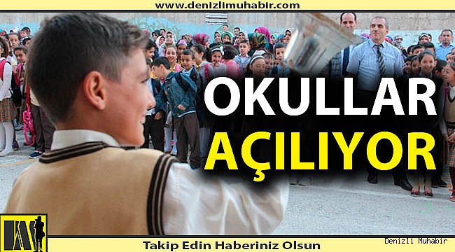 Okulların açılma tarihi belli oldu!