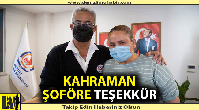 Ölümden dönen yolcudan teşekkür ziyareti