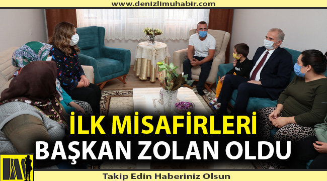 Özgül ailesine Başkan Zolan sahip çıktı