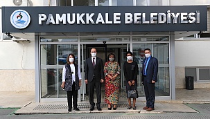 Pamukkale Belediyesi, Prof. Elizabeth Kiango Kiondo’yu ağırladı
