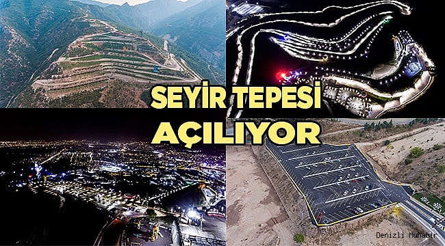 SEYİR TEPESİ ŞEHİR ORMANI KAPILARINI AÇIYOR