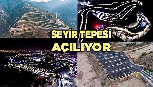SEYİR TEPESİ ŞEHİR ORMANI KAPILARINI AÇIYOR