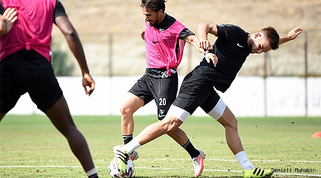 Yukatel Denizlispor, Gençlerbirliği maçının hazırlıklarına devam ediyor.