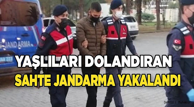 2 ilde 150 bin lira dolandıran sahte jandarma yakalandı