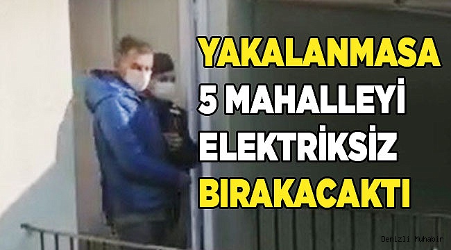 5 mahallenin iletişimini kesen kablo hırsızları direkte suçüstü yakalandı