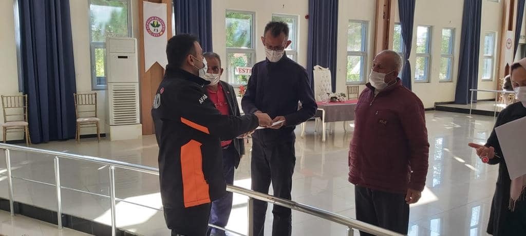 Acıpayam’da depremzedeler için yapılan TOKİ konutları sahiplerine kavuştu