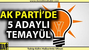 AK Parti'de 5 isim aday