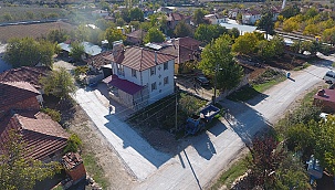 Akçapınar yolları yenilendi