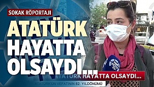 Atatürk bugün yaşasaydı nasıl olurdu? (Röportaj-Görüntülü Haber)