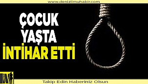 Denizli'de intihar