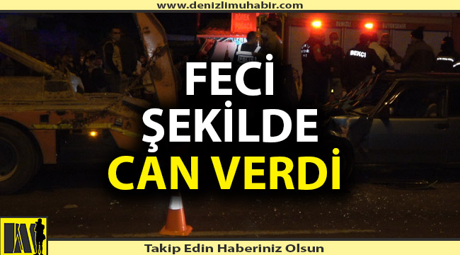 Denizli'de trafik kazası