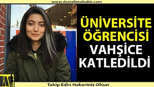 Denizli'de vahşi cinayet