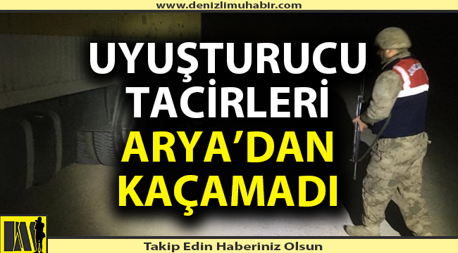 Denizli’ye 1 kilo uyuşturucu sokan 2 şahıs yakalandı