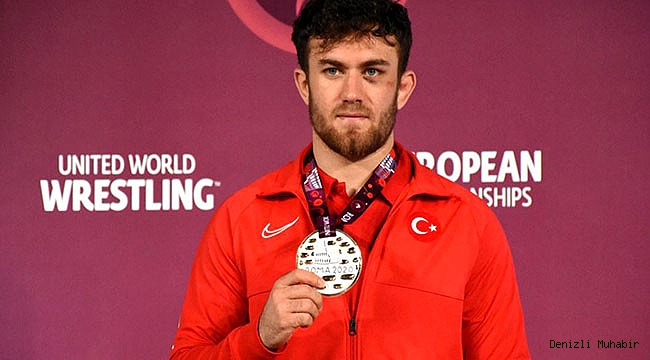 Denizlili güreşçi Altın madalya ile dönüyor