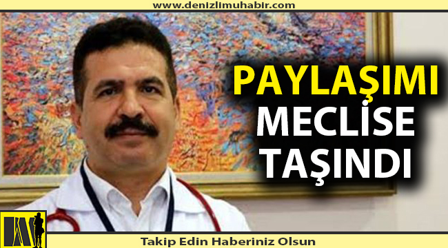 Başhekim yardımcısı istifa edince konu meclise taşındı!