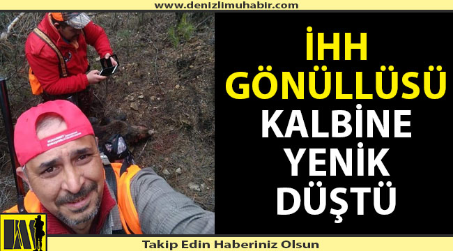 İHH Gönüllüsü kalbine yenik düştü