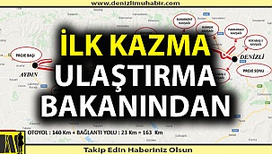 İlk kazmayı bakan vuracak