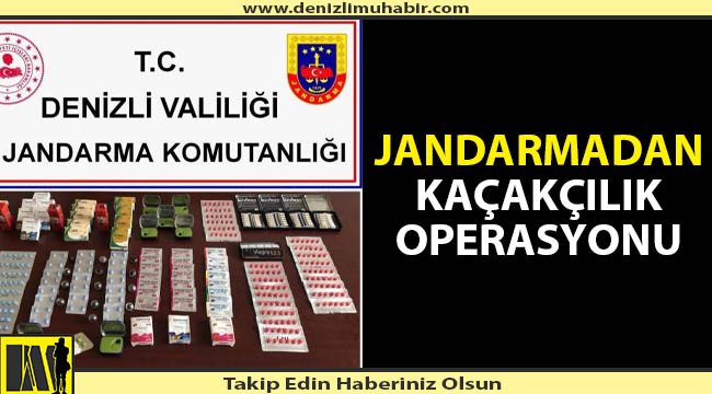 Jandarmadan cinsel içerikli ürün operasyonu
