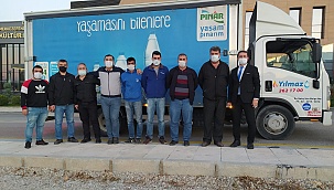 Merkezefendi Belediyesi çalışanlarından İzmir'e su yardım